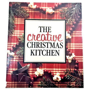 90s Cookbook Creative Christmas Kitchen Leisure Arts Hardcover Crafts Recipes